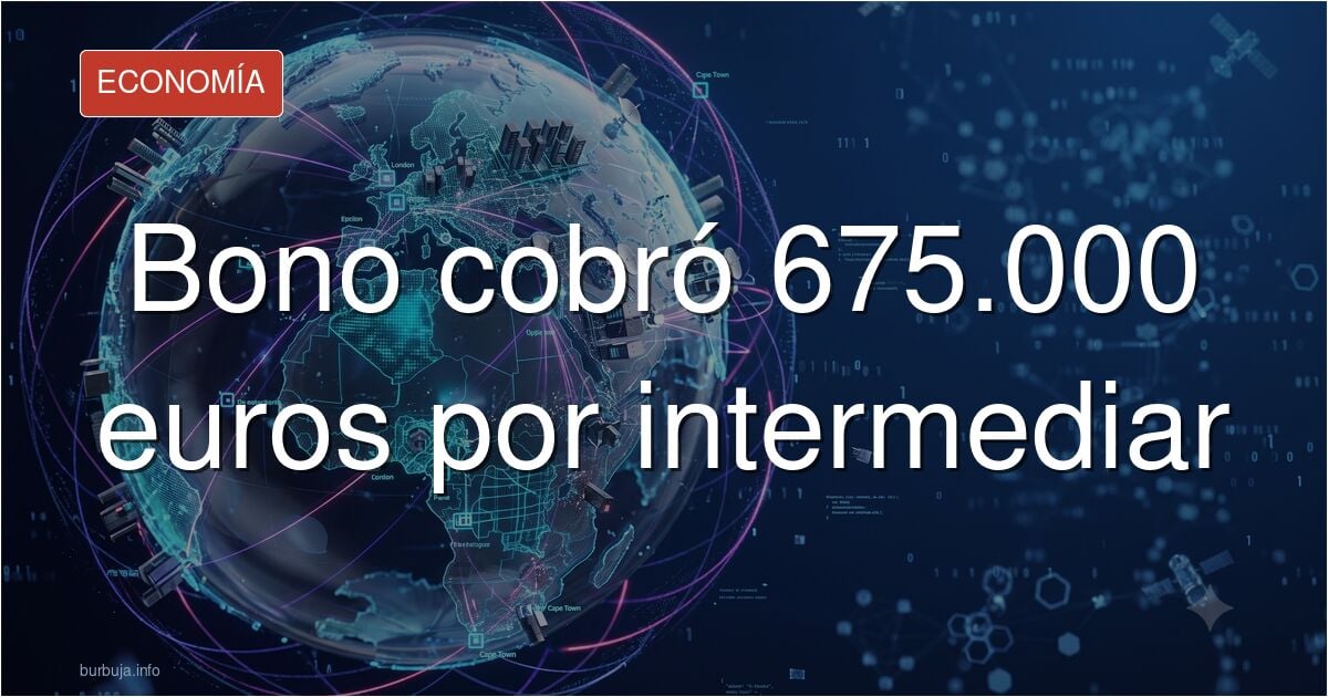 JOSE BONO ha cobrado 675.000 EUROS EN 2025 por sus labores de "INTERMEDIACIÓN" entre CONSTRUCTORAS y el GOBIERNO DEL PSOE. Ah, la construcción...