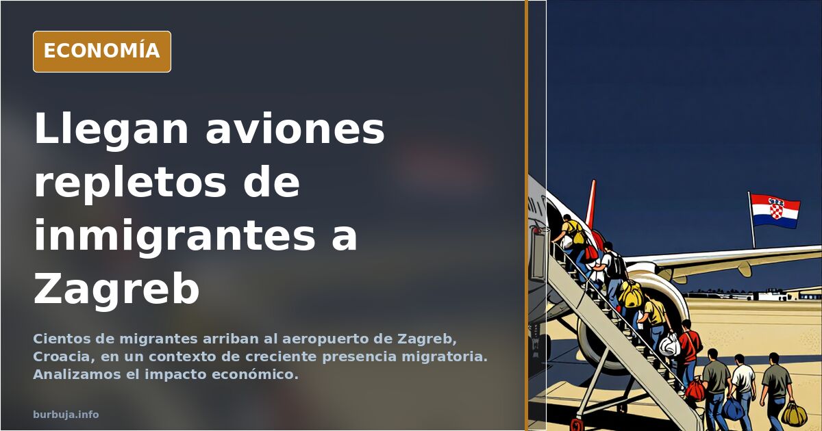 Llegan aviones repletos de forasteros a Zagreb