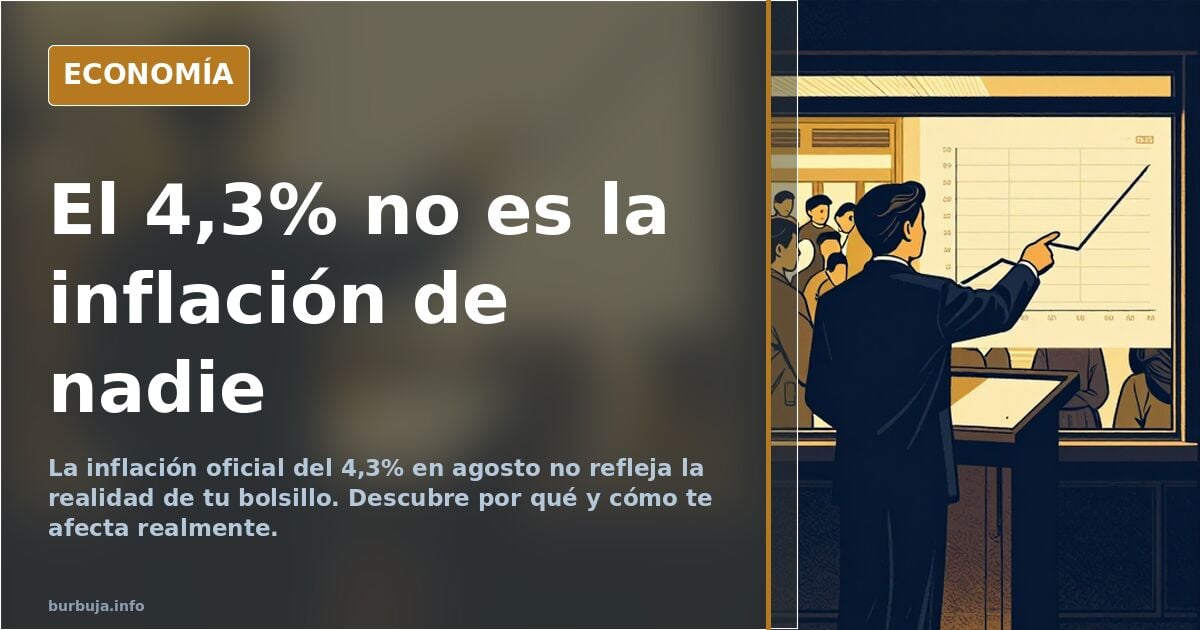 El 4,3% no es la inflación de nadie