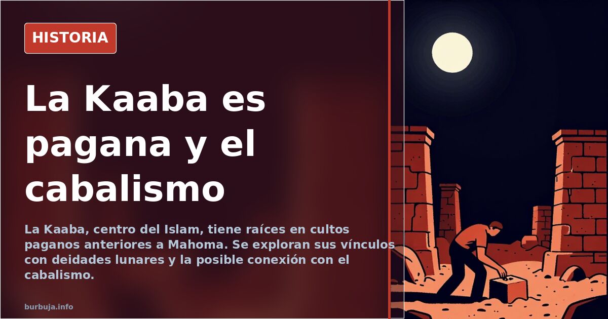 La Kaaba es pagana y el cabalismo