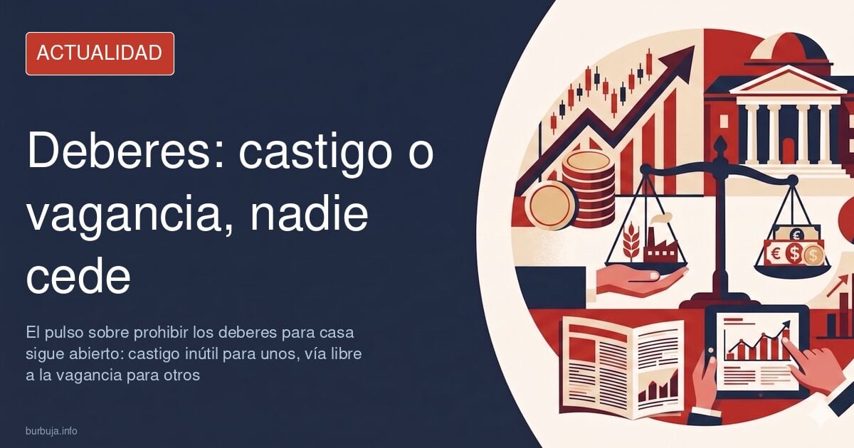 Niño haciendo deberes escolares en una mesa de casa con cuaderno y libros, imagen sobre los deberes para casa
