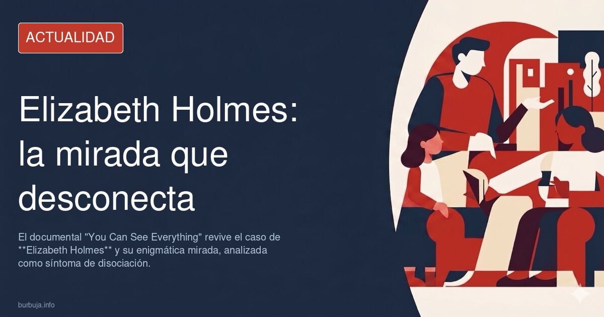 BRVTAL Elizabeth Holmes: la mirada narcisista y sociopática (¿a quién os recuerda?)