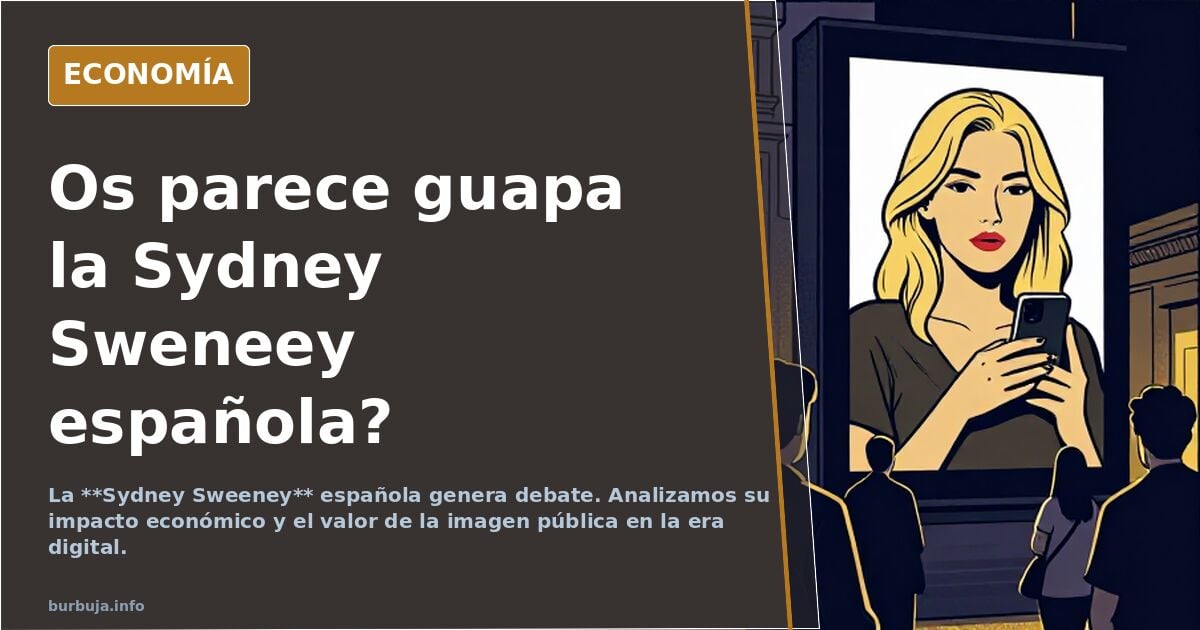 Os parece guapa la Sydney Sweneey española?