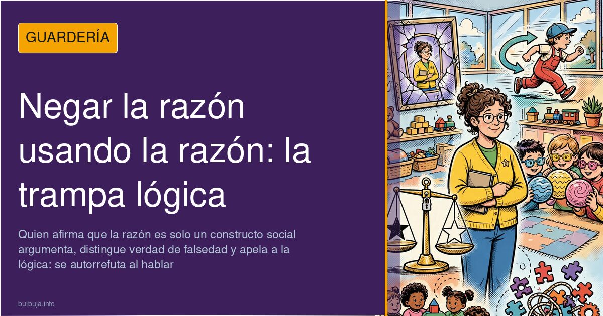 Reason as a Social Construct: The Self-Refuting Fallacy