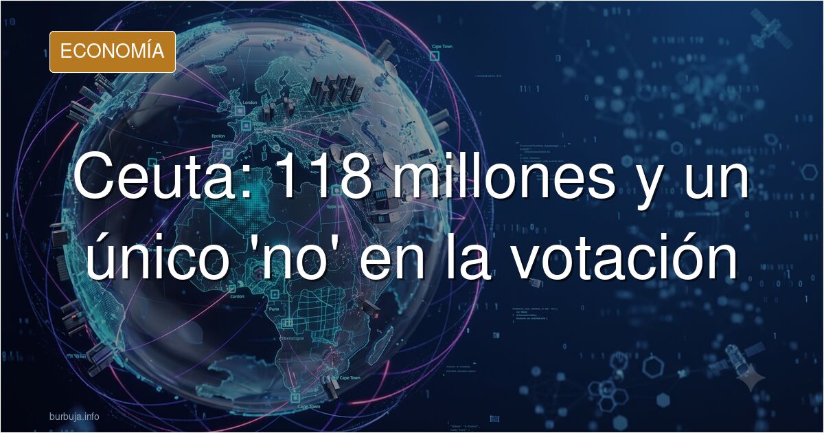 Only VOX votes against the €118 million package for minors in Ceuta