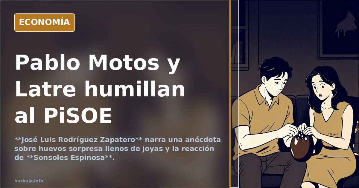 Pablo Motos y Latre humillan al PiSOE