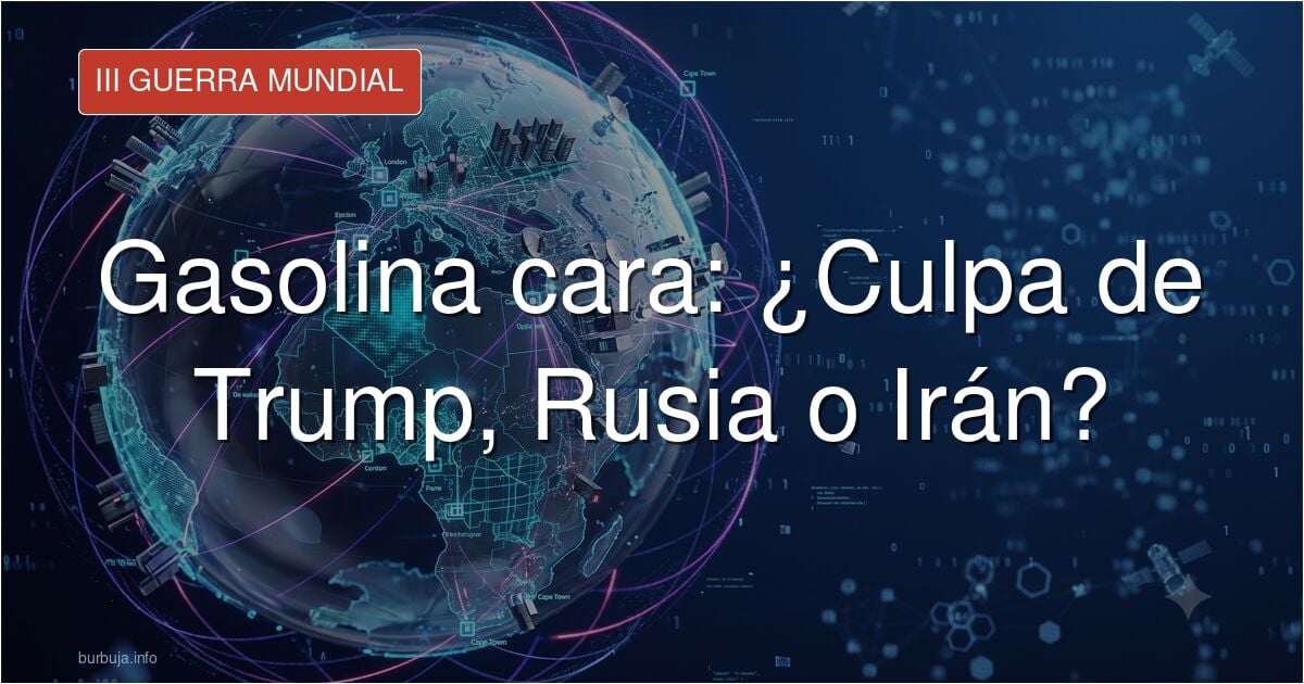 Análisis =  LA CULPA del aumento de GASOLINA es de TRUMPSTEIN (Calbo Fonseca también es culpable  )