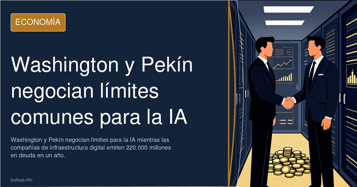 Washington y Pekín negocian límites comunes para la IA