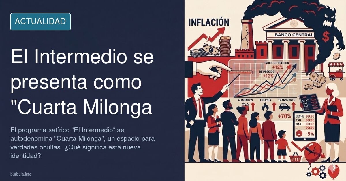 El Intermedio: Bienvenidos un día más a 'Cuarta Milonga'