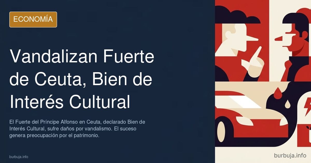 Los Invasores destruyen patrimonio cultural de Ceuta.