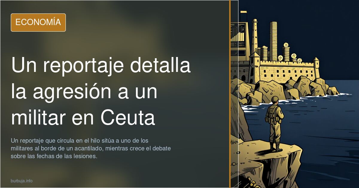 Un reportaje detalla la agresión a un militar en Ceuta