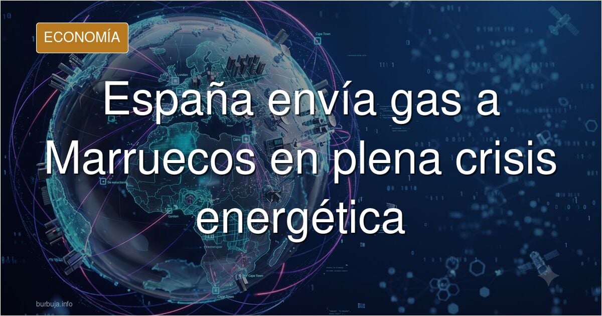 Perro Sánchez envía 790 GWh de gas a su amo Mojamé VIH.