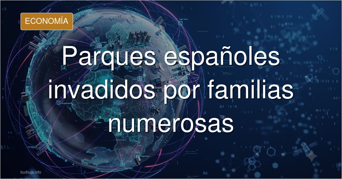 Está ocurriendo diariamente en todos los Parques de España y Europa.
Mientras tú y tu muyer.Trabajáis para mantenerlas, ellas invaden todo con innumer