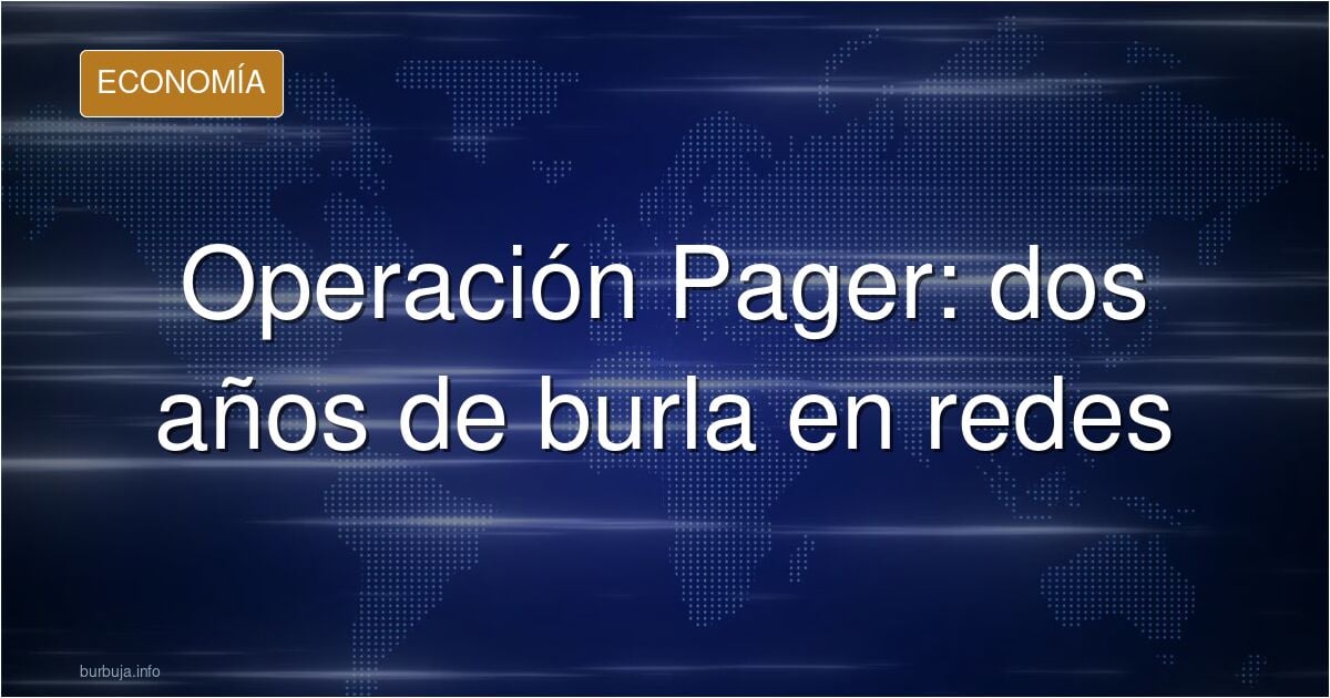 hebreo se burla de la operación Pager (explotaban)