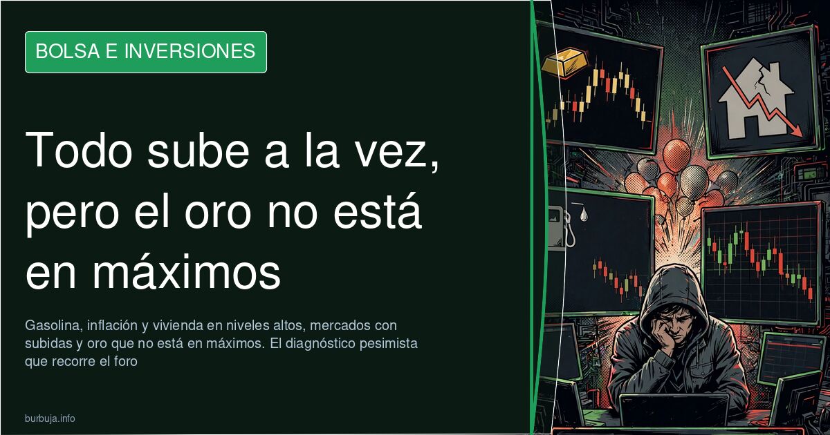 Gráfico de velas rojas y verdes que ilustra el pesimismo expresado en el foro sobre precios y mercados