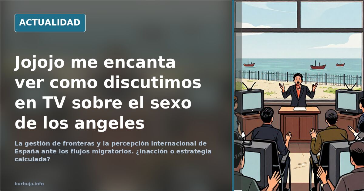 Jojojo me encanta ver como discutimos en TV sobre el sexo de los angeles