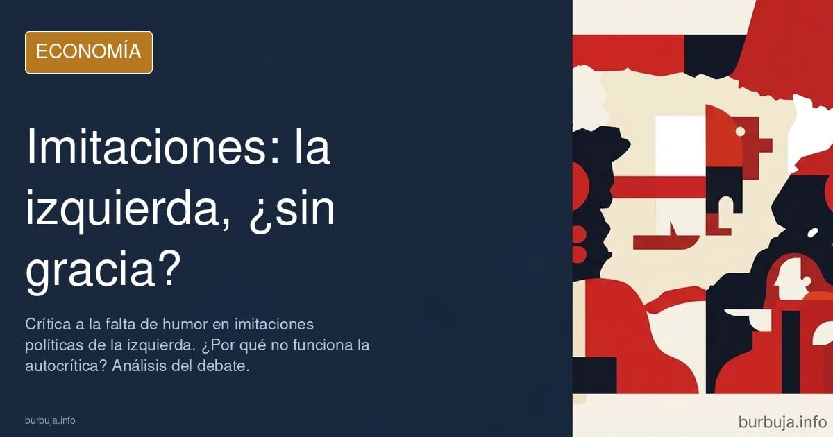 La izquierda lo lleva regular cuando les aplican su propia medicina: hacer imitaciones de presidentes el PSOE es fascismo.
