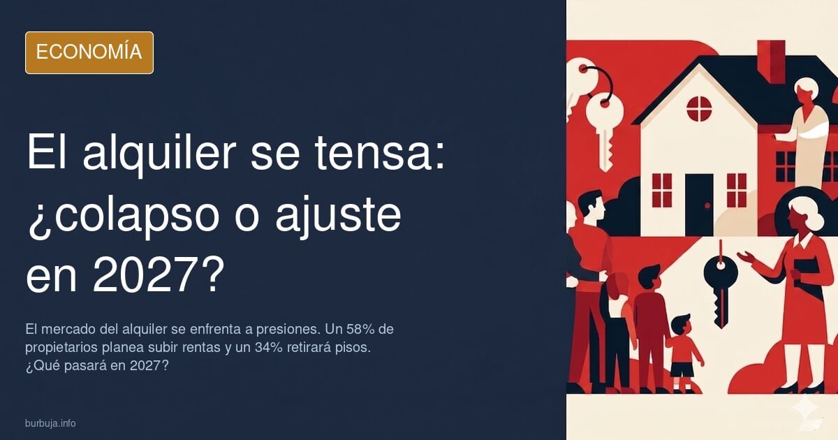 El MERCADO DEL ALQUILER de vivienda va a COLAPSAR en 2027 y os explico EN DETALLE porque es IMPARABLE la llegada del CHABOLISMO.....