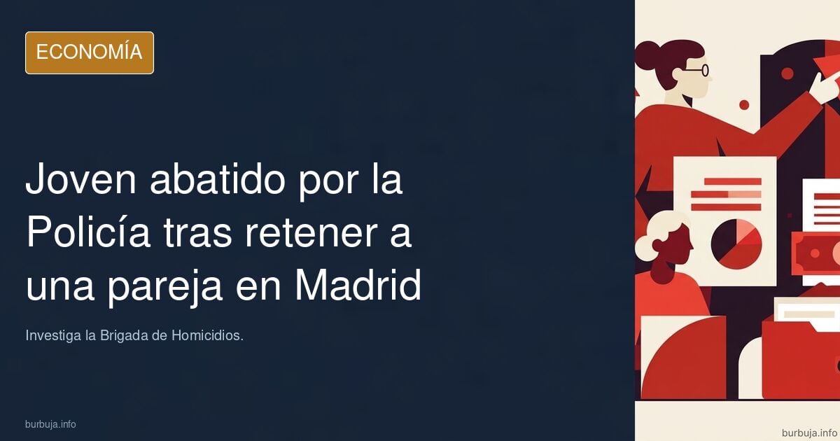 Un joven es abatido por la Policía tras retener a una pareja en Madrid al grito de "Alá es grande"