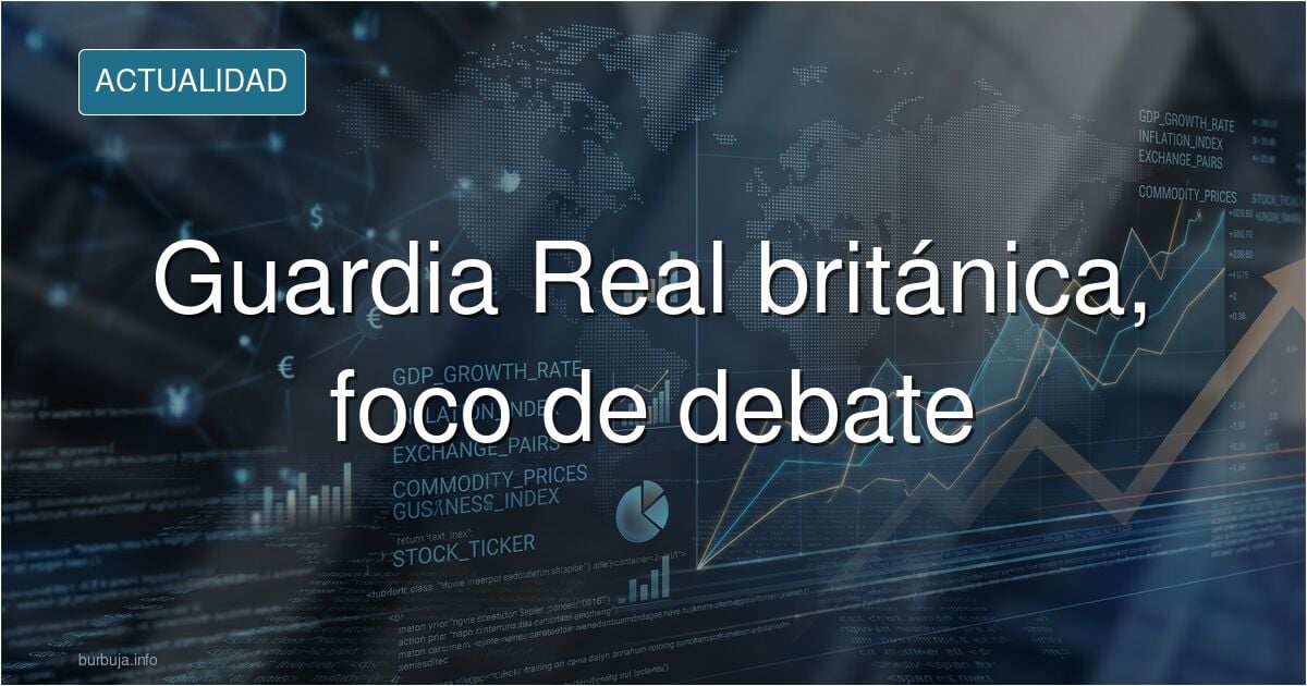 Esta es la nueva guardia real británica.