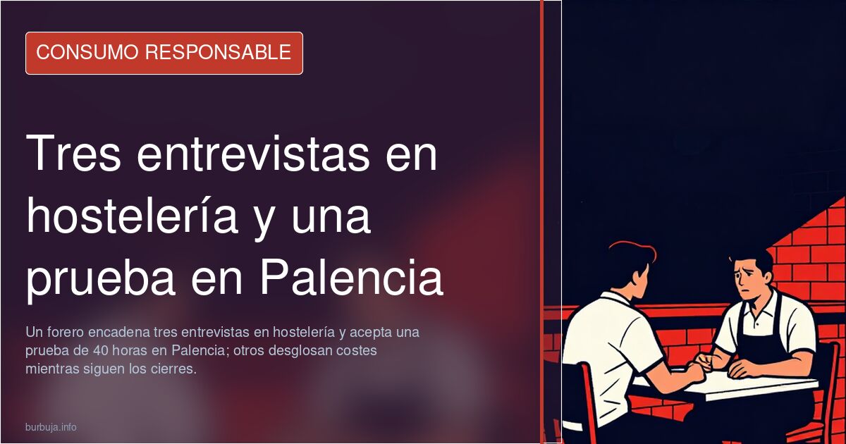 Noto al sector de la hostelería cada vez más quemado