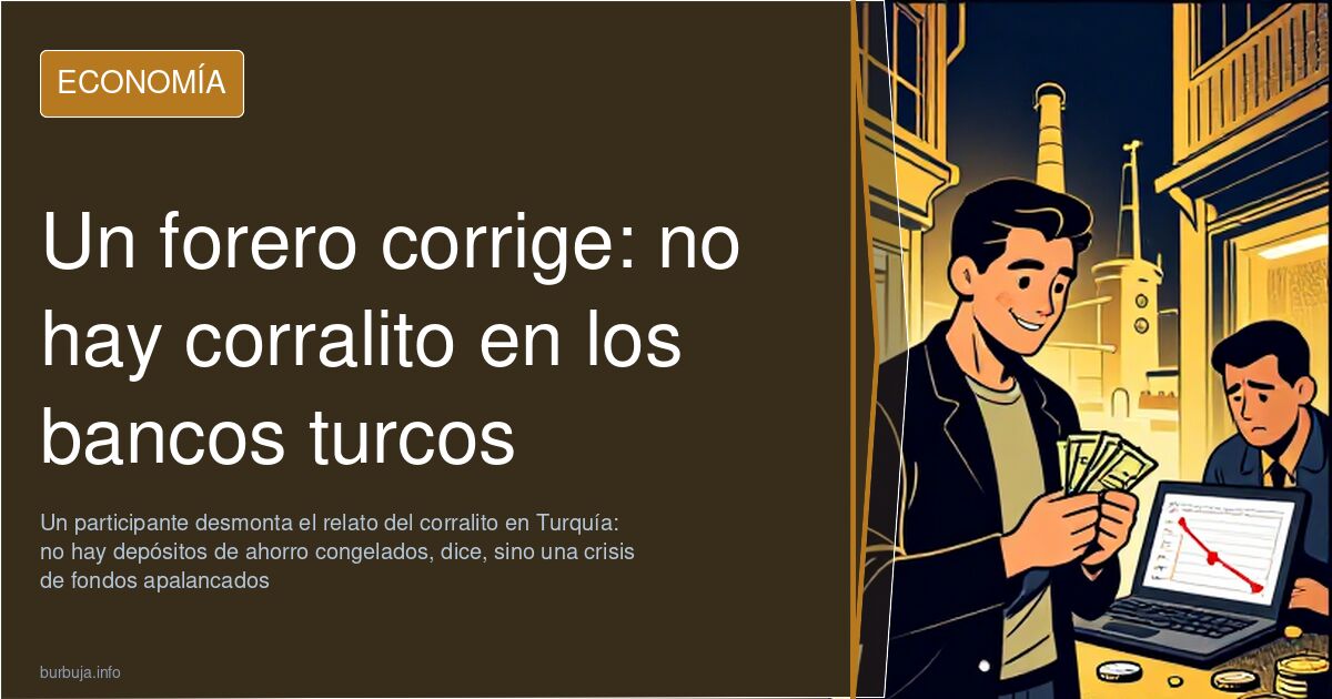Corralito a los inversores en Turquía tras quedarse su país tieso