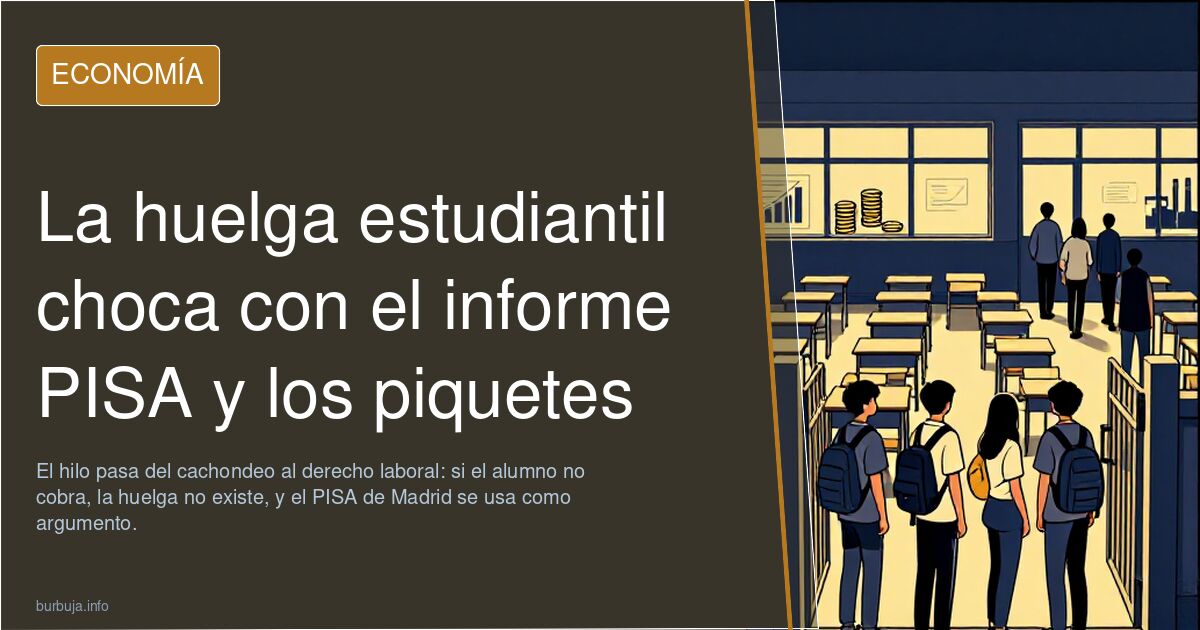 El Sindicato de Estudiantes se planta e irán a una Huelga INDEFINIDA para protestar contra las políticas de Ayuso