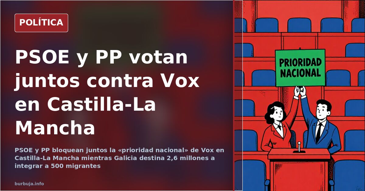 PSOE and PP sink Vox’s ‘national priority’