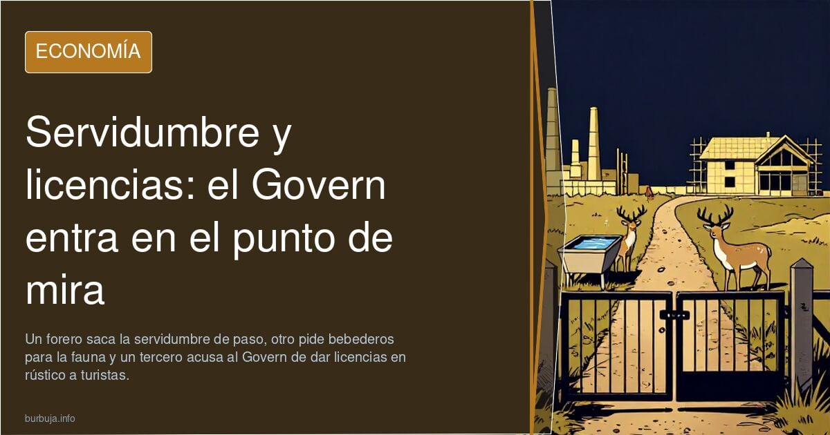 Un alemán denuncia al Govern porqué 40 cabras entran cada día en su finca de Mallorca y se bañan en la piscina