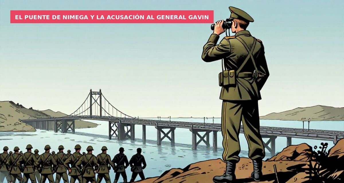 El puente de Nimega y la acusación al general Gavin
