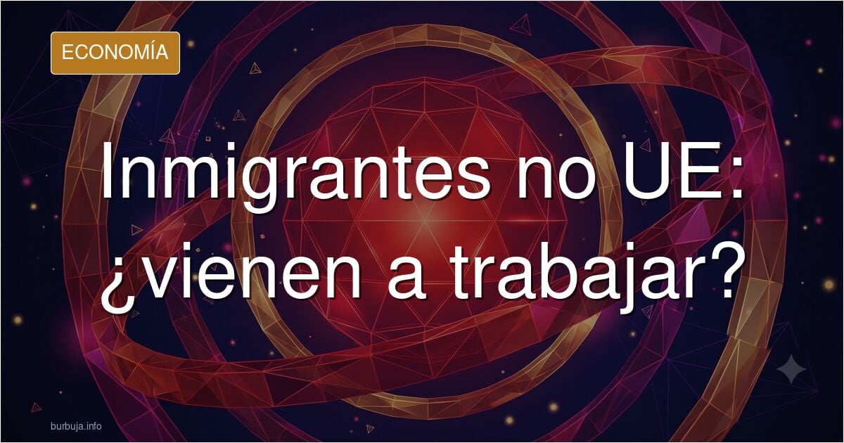 La mayoria de los forasteros no europeos en Europa no trabajan.