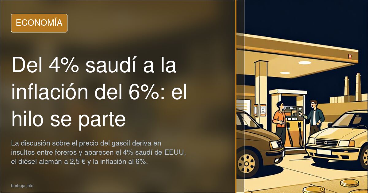 Arabia Saudí: no se podrá entregar el petróleo a Europa el mes que viene… Iros preparando para gasolina/ diésel a más de 3€ litro!
