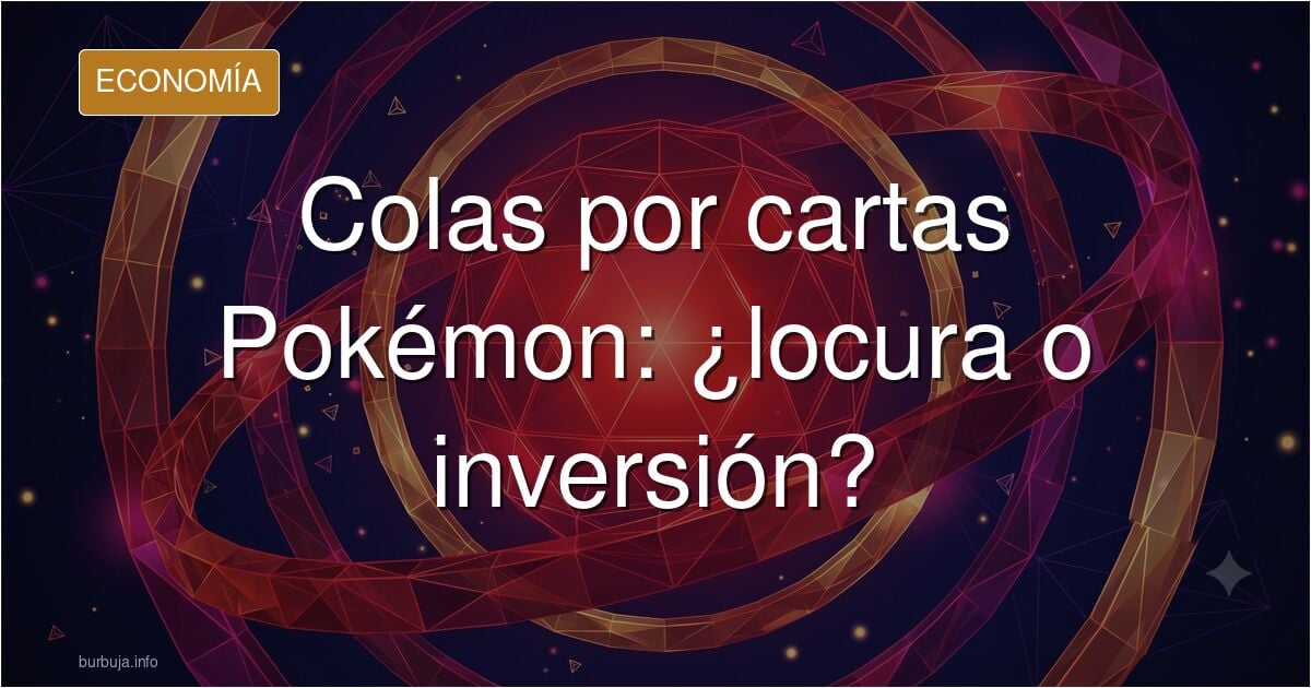 Locura y colas interminables para comprar una edición especial de cartas Pokémon por el 30 aniversario