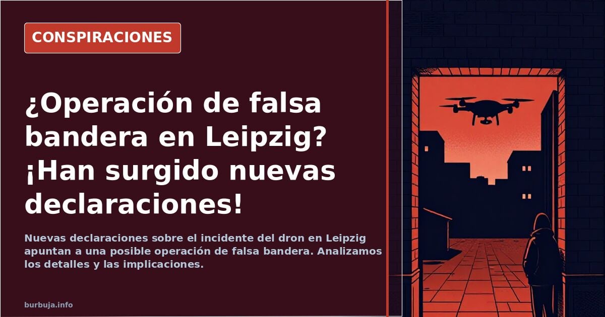 ¿Operación de falsa bandera en Leipzig? ¡Han surgido nuevas declaraciones!