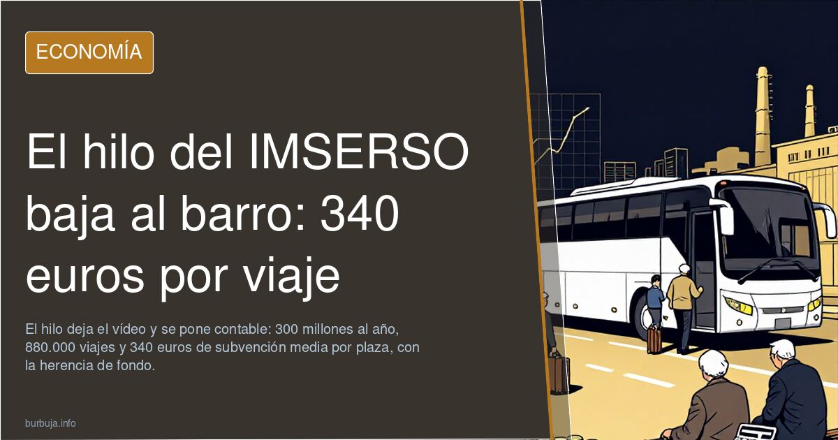 Se han abierto las plazas del IMSERSO y los YAYOS colapsan las AGENCIAS DE VIAJES