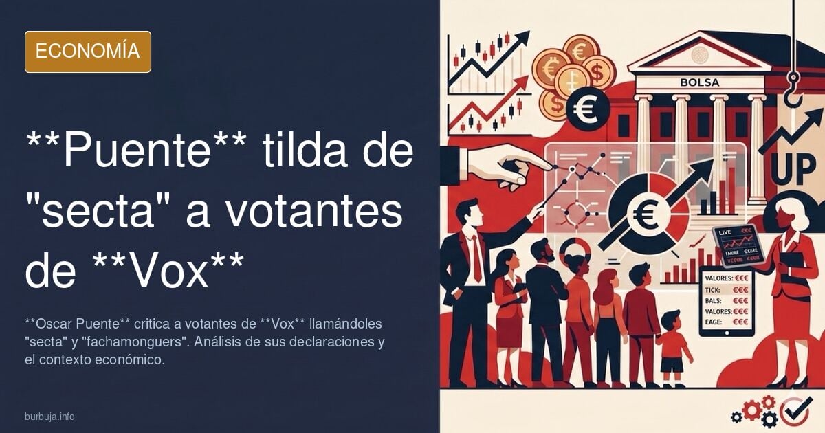 Oscar Puente más enloquecido que nunca... insultando al puerto de Ceuta y a todos los votantes de VOX, llamándoles secta, reaccionariomonguers, etc.