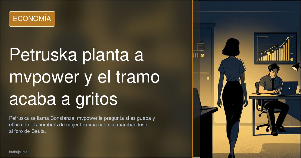 Petruska planta a mvpower y el tramo acaba a gritos
