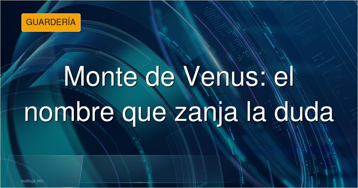 Ilustración de un atlas de anatomía abierto con la etiqueta monte de Venus sobre un esquema del cuerpo humano