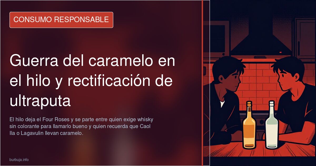 Guerra del caramelo en el hilo y rectificación de ultraputa