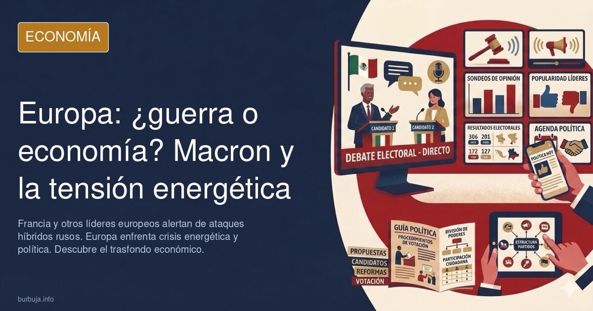 Macron después de 4 meses callado como una fruta, aparece como orate queriendo guerra contra Rusia. ¿Por que?