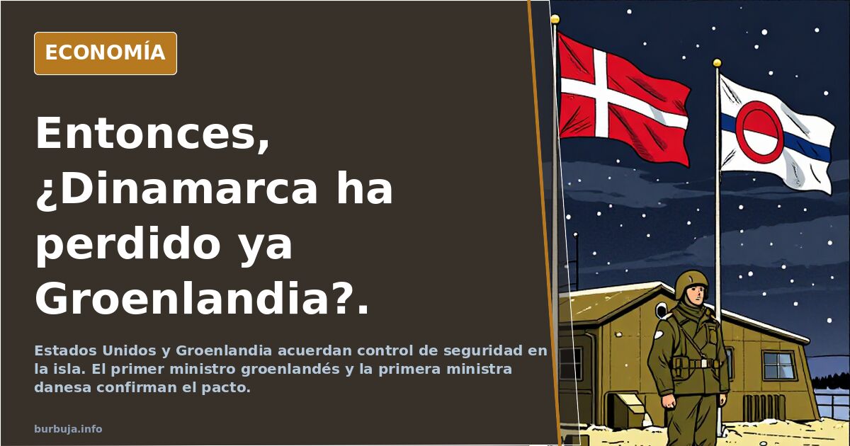 Entonces, ¿Dinamarca ha perdido ya Groenlandia?.