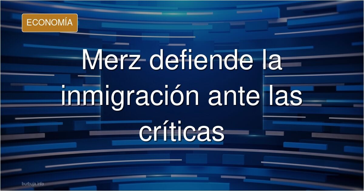 Ilustración editorial sobre inmigración y mercado laboral alemán con siluetas de trabajadores