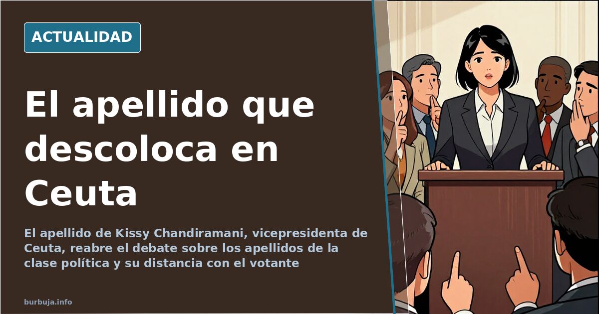 Kissy Chandiramani: The Surname Stirring Debate in Ceuta