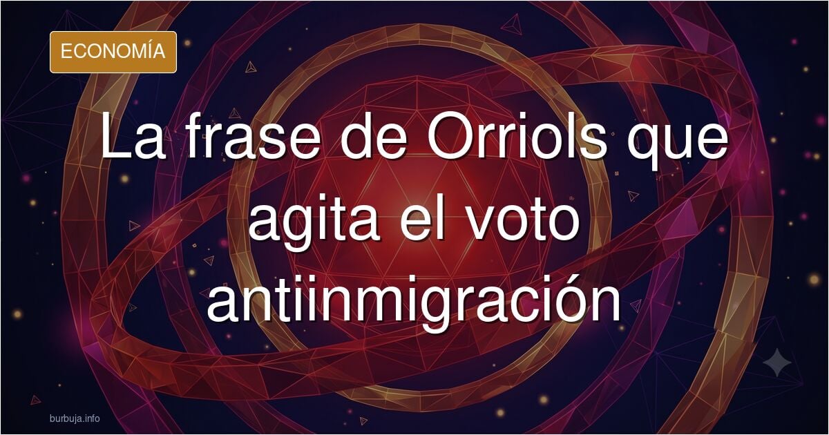 Ilustración editorial con gráficos y monedas junto a un pequeño comercio, símbolo del coste del discurso identitario