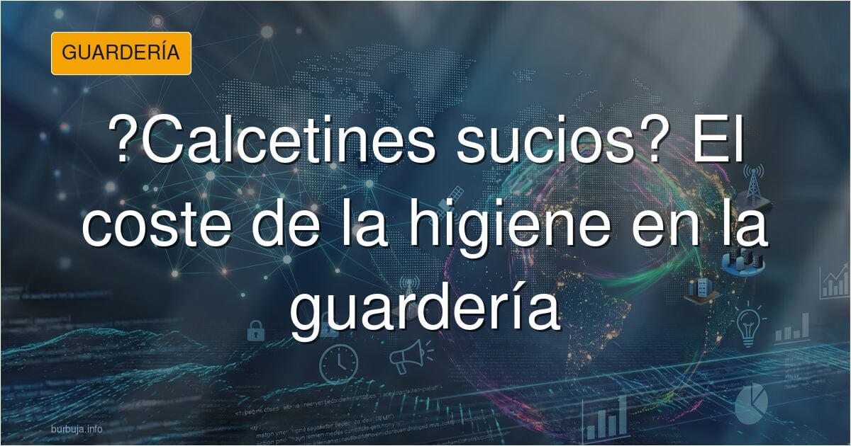 Creo que necesitas cambiarte los calcetines, amigo