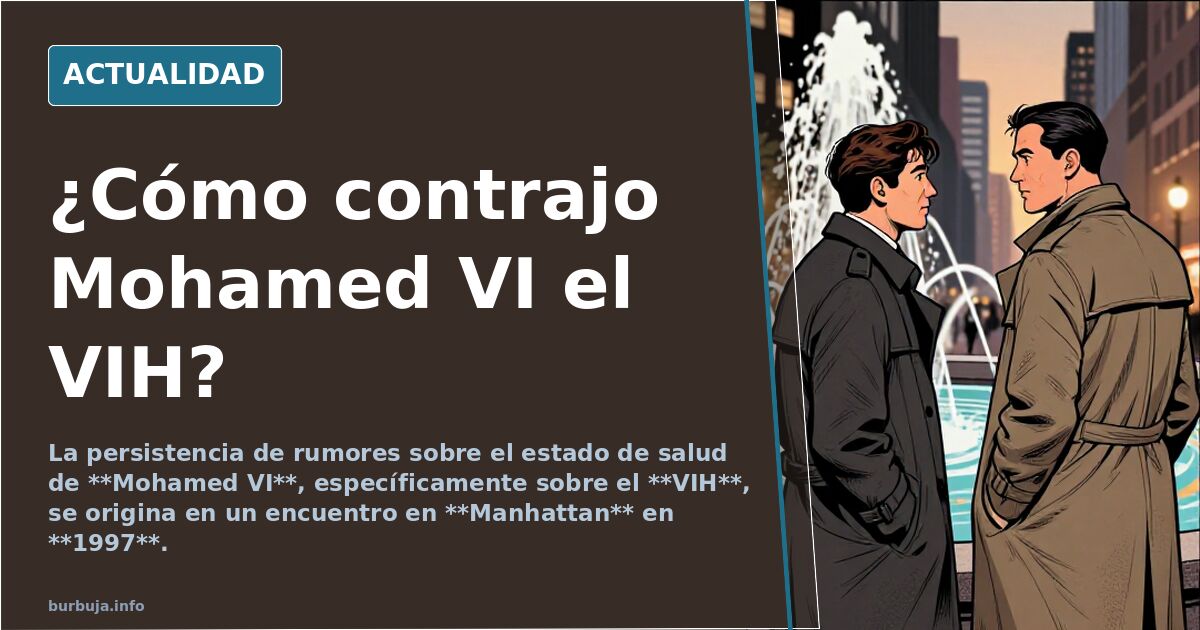¿Cómo contrajo Mohamed VI el VIH?