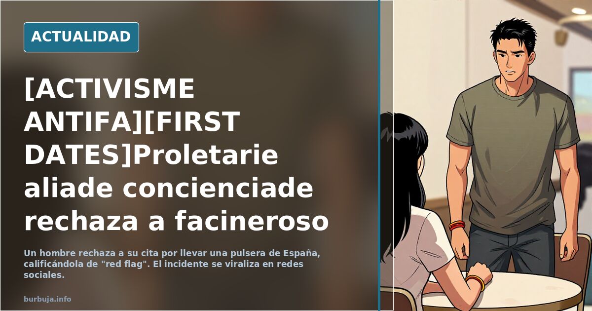[ACTIVISME ANTIFA][FIRST DATES]Proletarie aliade concienciade rechaza a fascista provocadora que porta la pulsera de la discordia y el hodio. +HD