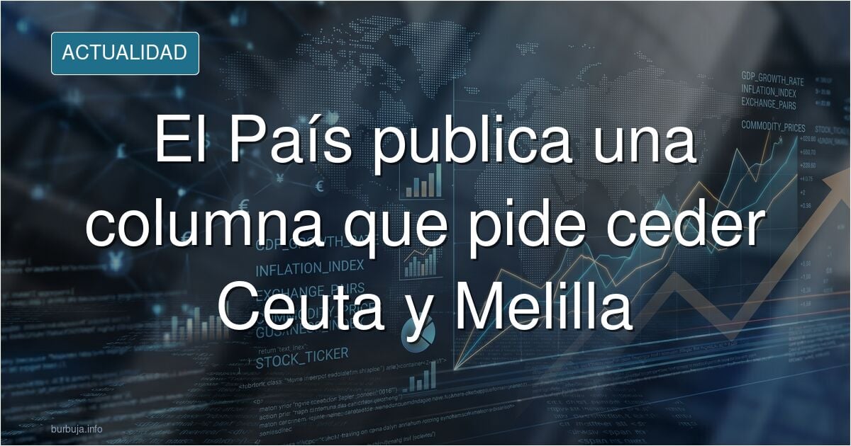 Prensa nacional abierta sobre una mesa con una columna de opinión sobre Ceuta y Melilla y Marruecos en primer plano