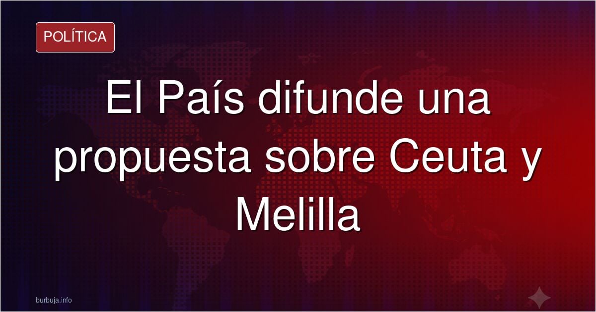 El Pais...agente encubierto de Marraquesch.