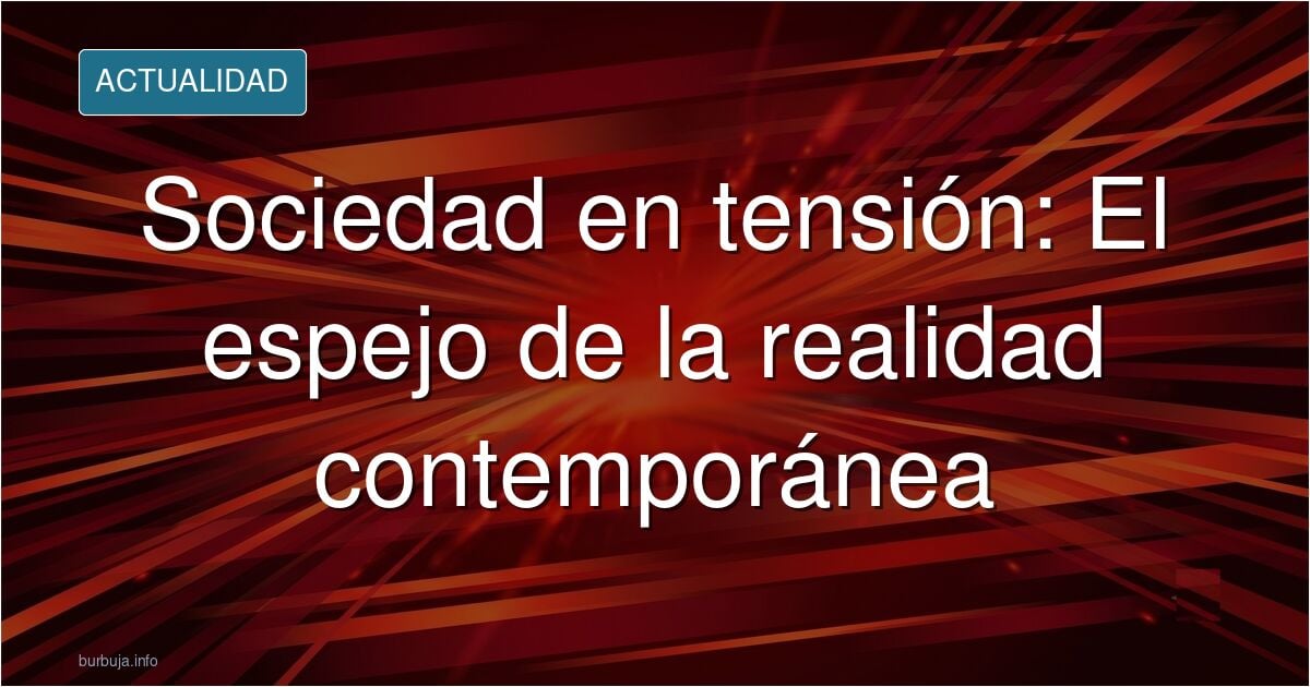 Ilustración editorial sobre la tensión social y el contraste entre lo grande y lo pequeño en la vida contemporánea